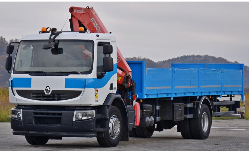 Renault Premium 320 DXI - Camión caja abierta, Camión grúa: foto 4 Renault Premium 320 DXI - Camión caja abierta, Camión grúa: foto 4