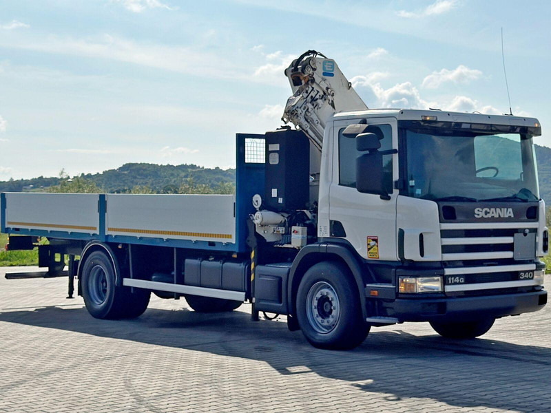 Scania 114 G 340 * PRITSCHE 7,00m * EFFER 210 3S + FUNK - Camión caja abierta, Camión grúa: foto 4 Scania 114 G 340 * PRITSCHE 7,00m * EFFER 210 3S + FUNK - Camión caja abierta, Camión grúa: foto 4