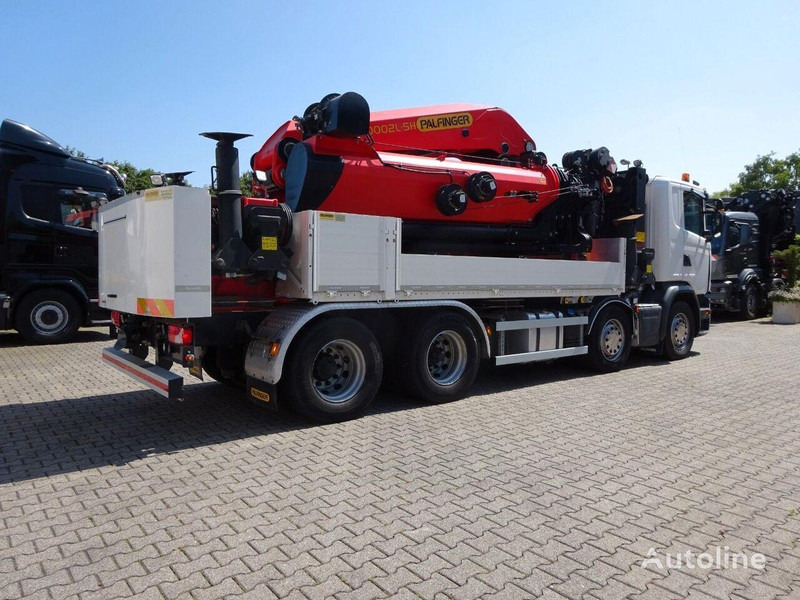 Scania G410 - Flatbed+crane - Camión caja abierta, Camión grúa: foto 4 Scania G410 - Flatbed+crane - Camión caja abierta, Camión grúa: foto 4