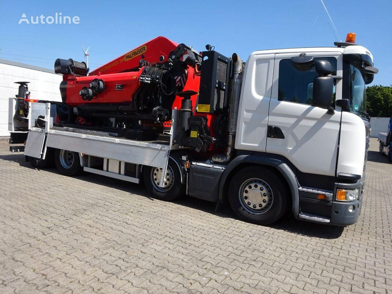 Scania G410 - Flatbed+crane - Camión caja abierta, Camión grúa: foto 3 Scania G410 - Flatbed+crane - Camión caja abierta, Camión grúa: foto 3
