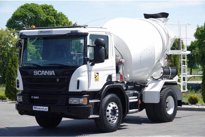 Scania P 320 / BETONOMIESZARKA / GRUSZKA /5 m3 / ALUFELGI / EURO 6 - Camión hormigonera: foto 1 Scania P 320 / BETONOMIESZARKA / GRUSZKA /5 m3 / ALUFELGI / EURO 6 - Camión hormigonera: foto 1