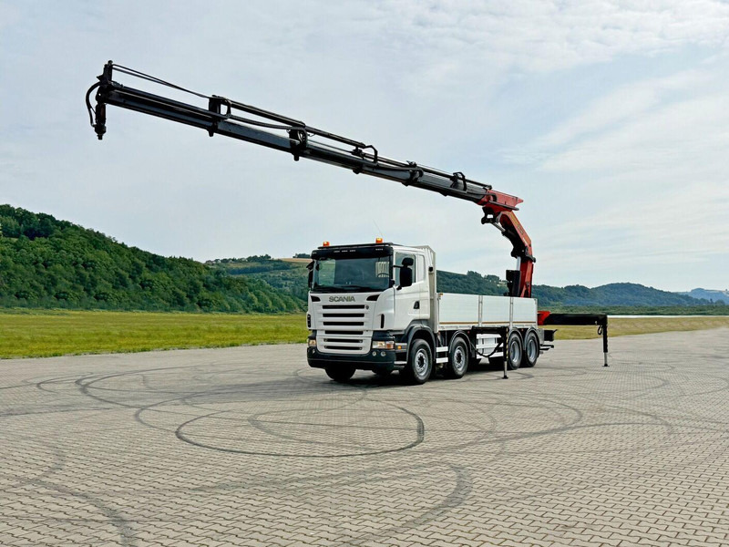 Scania R 420 PRITSCHE 6,47 m * PK 44002/FUNK * 8x4 /TOP - Camión caja abierta, Camión grúa: foto 2 Scania R 420 PRITSCHE 6,47 m * PK 44002/FUNK * 8x4 /TOP - Camión caja abierta, Camión grúa: foto 2