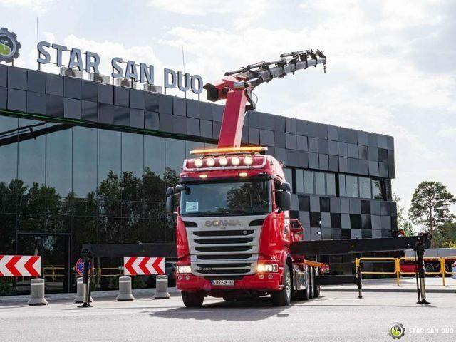 Scania R450 8x4 Palfinger PK 65002 SH HDS Crane - Camión caja abierta, Camión grúa: foto 2 Scania R450 8x4 Palfinger PK 65002 SH HDS Crane - Camión caja abierta, Camión grúa: foto 2