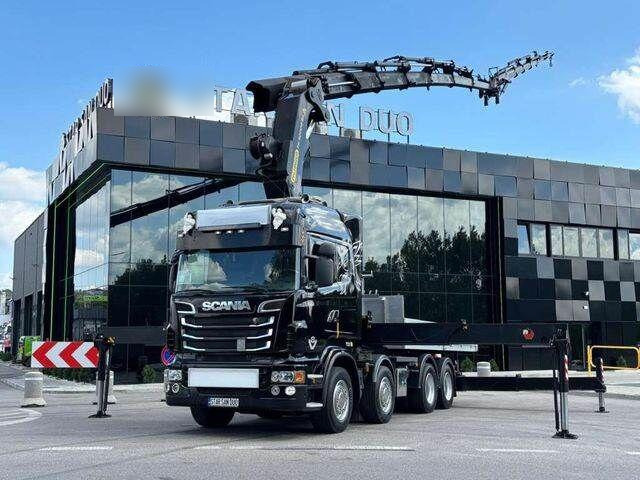 Scania R560 8x2 PALFINGER PK 92002 SH Fly Jib Winch 5t - Camión caja abierta, Camión grúa: foto 4 Scania R560 8x2 PALFINGER PK 92002 SH Fly Jib Winch 5t - Camión caja abierta, Camión grúa: foto 4
