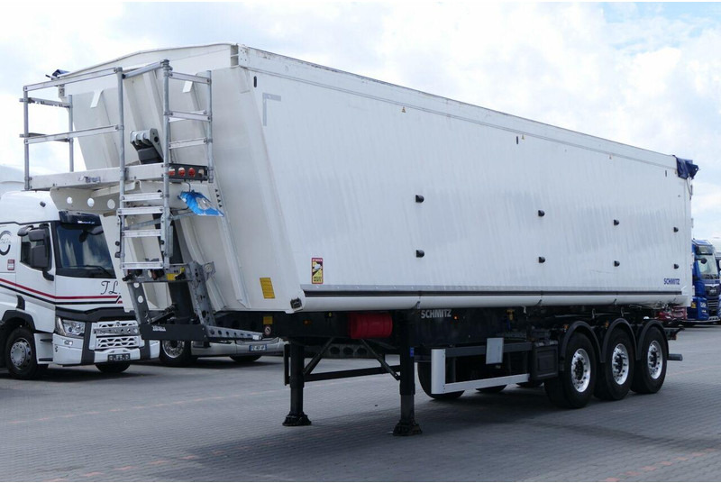 Schmitz Cargobull WYWROTKA 58 M3 / MULDA ALUMINIOWA / KLAPO-DRZWI / OŚ PODNOSZONA - Semirremolque volquete: foto 2 Schmitz Cargobull WYWROTKA 58 M3 / MULDA ALUMINIOWA / KLAPO-DRZWI / OŚ PODNOSZONA - Semirremolque volquete: foto 2