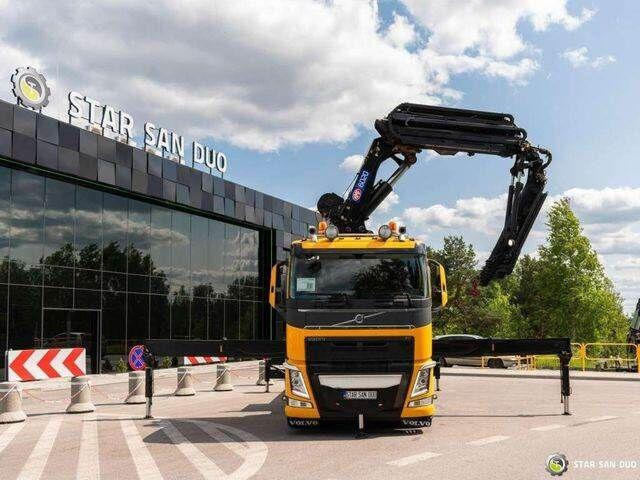 Volvo FH 540 8x4 HMF 6020 Fly Jib Winch - Camión caja abierta, Camión grúa: foto 3 Volvo FH 540 8x4 HMF 6020 Fly Jib Winch - Camión caja abierta, Camión grúa: foto 3