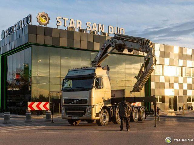 Volvo FH540 8x4 HIAB 477 E-6XS Crane Fly Jib Winch - Camión chasis, Camión grúa: foto 5 Volvo FH540 8x4 HIAB 477 E-6XS Crane Fly Jib Winch - Camión chasis, Camión grúa: foto 5