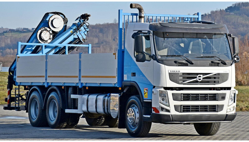 Volvo FM 410 - Camión caja abierta, Camión grúa: foto 3 Volvo FM 410 - Camión caja abierta, Camión grúa: foto 3
