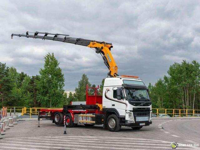 Volvo FM 450 6x2 EFFER 395/8S Euro 6 Crane Winch - Camión caja abierta, Camión grúa: foto 3 Volvo FM 450 6x2 EFFER 395/8S Euro 6 Crane Winch - Camión caja abierta, Camión grúa: foto 3
