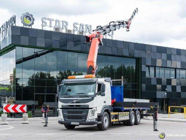 Volvo FM 460 6x2 PALFINGER PK 42002 FLY JIB Crane Eu - Camión caja abierta, Camión grúa: foto 4 Volvo FM 460 6x2 PALFINGER PK 42002 FLY JIB Crane Eu - Camión caja abierta, Camión grúa: foto 4