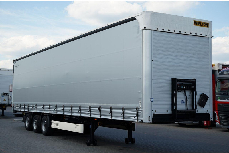 Wielton FIRANKA / MEGA / PODNOSZONY DACH / SYSTEM BDE - ROZSUWANE SŁUPKI - Semirremolque lona: foto 1 Wielton FIRANKA / MEGA / PODNOSZONY DACH / SYSTEM BDE - ROZSUWANE SŁUPKI - Semirremolque lona: foto 1