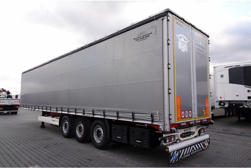 Wielton FIRANKA / MULDA DO STALI - 9 M / 2017 R / OŚ PODNOSZONA / COILM - Semirremolque lona: foto 3 Wielton FIRANKA / MULDA DO STALI - 9 M / 2017 R / OŚ PODNOSZONA / COILM - Semirremolque lona: foto 3