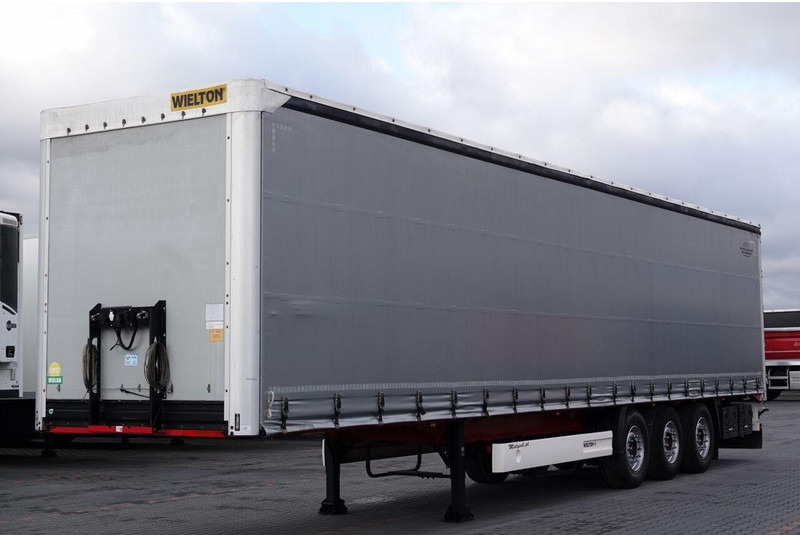 Wielton FIRANKA / MULDA DO STALI - 9 M / 2017 R / OŚ PODNOSZONA / COILM - Semirremolque lona: foto 1 Wielton FIRANKA / MULDA DO STALI - 9 M / 2017 R / OŚ PODNOSZONA / COILM - Semirremolque lona: foto 1