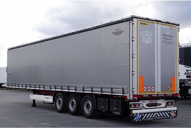 Wielton FIRANKA / MULDA DO STALI - 9 M / 2017 R / OŚ PODNOSZONA / COILM - Semirremolque lona: foto 4 Wielton FIRANKA / MULDA DO STALI - 9 M / 2017 R / OŚ PODNOSZONA / COILM - Semirremolque lona: foto 4