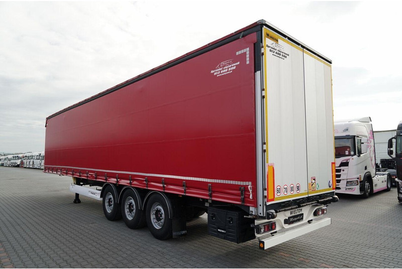 Wielton FIRANKA STANDARD / MULDA DO STALI - 9 M / OŚ PODNOSZONA / SAF / - Semirremolque lona: foto 3 Wielton FIRANKA STANDARD / MULDA DO STALI - 9 M / OŚ PODNOSZONA / SAF / - Semirremolque lona: foto 3