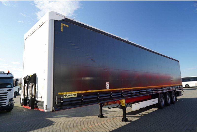 Wielton FIRANKA STANDARD / MULDA DO STALI - 9 M / OŚ PODNOSZONA / SAF / - Semirremolque lona: foto 4 Wielton FIRANKA STANDARD / MULDA DO STALI - 9 M / OŚ PODNOSZONA / SAF / - Semirremolque lona: foto 4