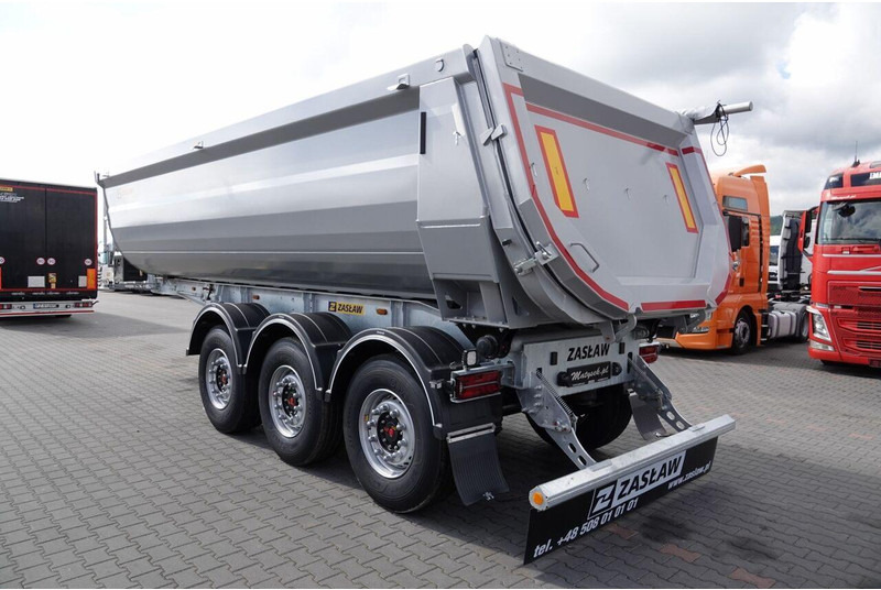 ZASŁAW WYWROTKA 26 m3 / FABRYCZNIE NOWA / STALOWA / RYNNA WANNA HP / OŚ - Semirremolque volquete: foto 5 ZASŁAW WYWROTKA 26 m3 / FABRYCZNIE NOWA / STALOWA / RYNNA WANNA HP / OŚ - Semirremolque volquete: foto 5