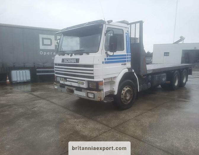 SCANIA P93H 280 6x2 10 Tyres Flatbed Truck – 26 Ton | On springs - Camión caja abierta: foto 3 SCANIA P93H 280 6x2 10 Tyres Flatbed Truck – 26 Ton | On springs - Camión caja abierta: foto 3