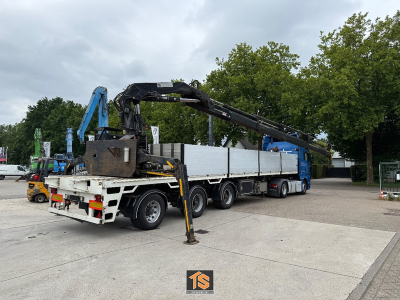 Floor - Steen - RADIO KRANE/CRANE HIAB 33 T M - BELGIUM TOP - Semirremolque plataforma/ Caja abierta: foto 1 Floor - Steen - RADIO KRANE/CRANE HIAB 33 T M - BELGIUM TOP - Semirremolque plataforma/ Caja abierta: foto 1