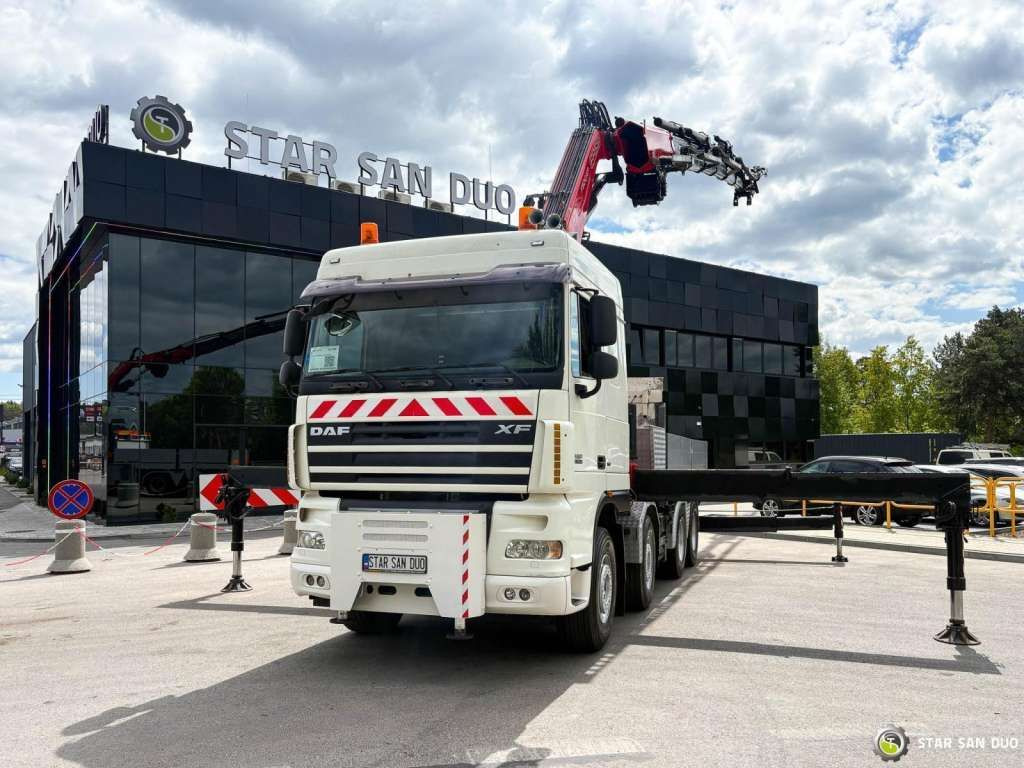 DAF XF 105.510 8x4 FASSI F800 XP Crane Fifth wheel - Cabeza tractora: foto 5 DAF XF 105.510 8x4 FASSI F800 XP Crane Fifth wheel - Cabeza tractora: foto 5
