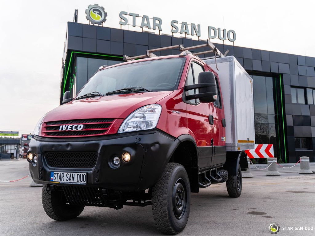 Furgoneta caja cerrada, Furgoneta combi Iveco DAILLY 4x4 CAMPER EXPEDITION DOKA: foto 12