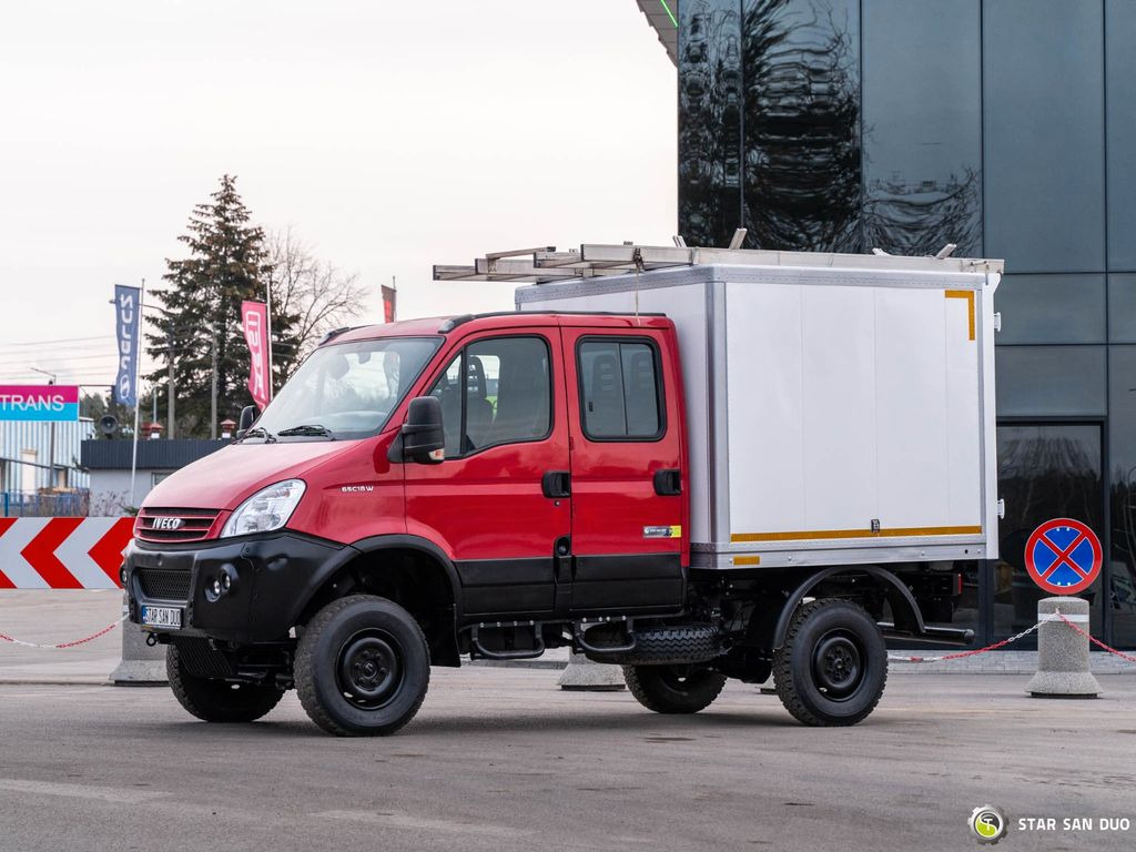 Furgoneta caja cerrada, Furgoneta combi Iveco DAILLY 4x4 CAMPER EXPEDITION DOKA: foto 6