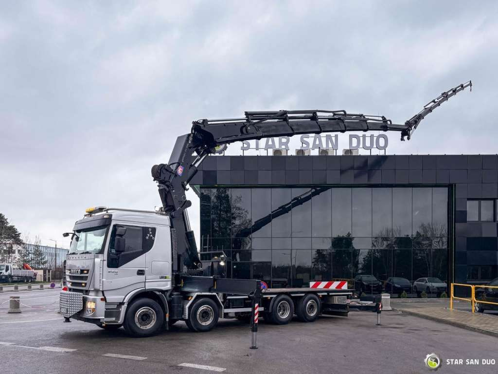 Iveco STRALIS AS320S50Y 8x2 HMF 8520-0K6 FLY JIB Winc - Camión grúa: foto 3 Iveco STRALIS AS320S50Y 8x2 HMF 8520-0K6 FLY JIB Winc - Camión grúa: foto 3