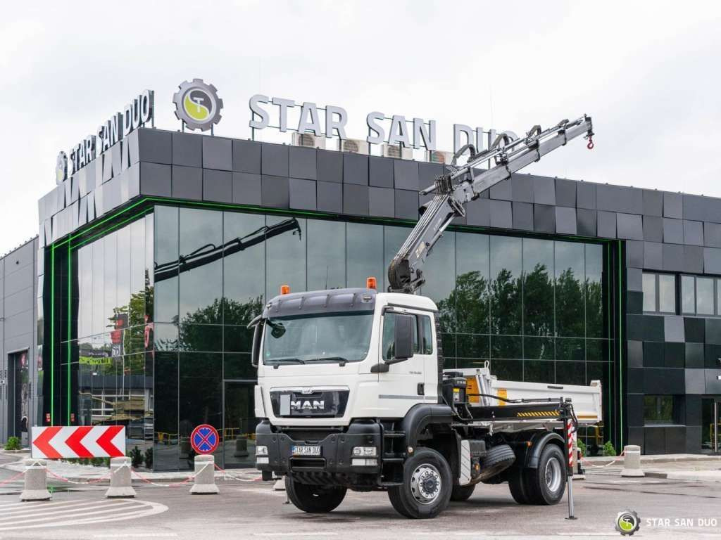 MAN TGS 18.360 4x4 HIAB 144 E-4 Crane Kipper - Camión volquete: foto 3 MAN TGS 18.360 4x4 HIAB 144 E-4 Crane Kipper - Camión volquete: foto 3