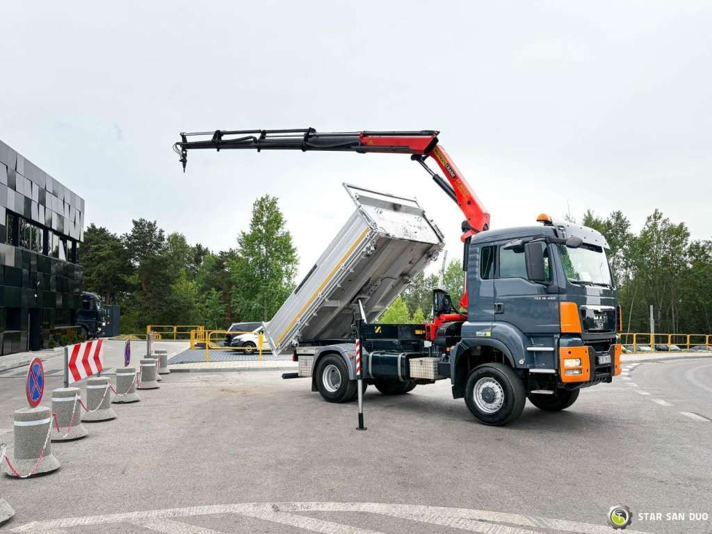 MAN TGS 18.480 PALFINGER PK 16502 HDS Crane,Kipper MAN TGS 18.480 PALFINGER PK 16502 HDS Crane,Kipper - Camión volquete: foto 2 MAN TGS 18.480 PALFINGER PK 16502 HDS Crane,Kipper MAN TGS 18.480 PALFINGER PK 16502 HDS Crane,Kipper - Camión volquete: foto 2