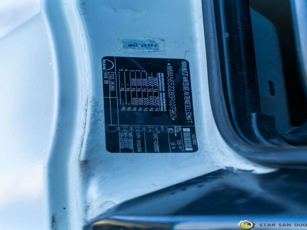 Camión grúa MAN TGS 26.360 6x6 PALFINGER PK 18001 EH Crane Kipe: foto 20 Camión grúa MAN TGS 26.360 6x6 PALFINGER PK 18001 EH Crane Kipe: foto 20