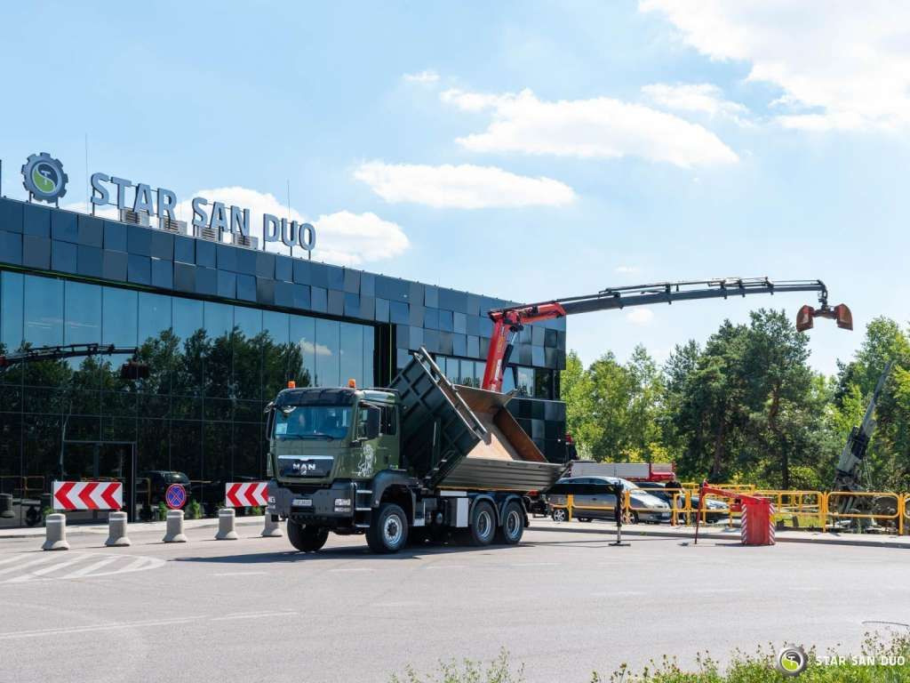 Leasing para  MAN  TGS 35.480 PALFINGER PK 20002 HDS Grapple Tippe MAN  TGS 35.480 PALFINGER PK 20002 HDS Grapple Tippe: foto 8