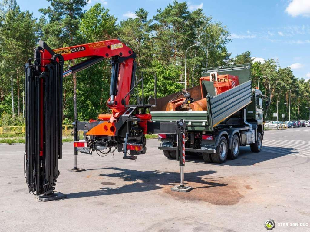 Leasing para  MAN  TGS 35.480 PALFINGER PK 20002 HDS Grapple Tippe MAN  TGS 35.480 PALFINGER PK 20002 HDS Grapple Tippe: foto 24