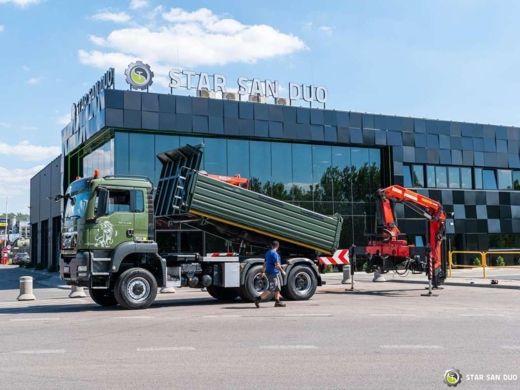 Leasing para  MAN  TGS 35.480 PALFINGER PK 20002 HDS Grapple Tippe MAN  TGS 35.480 PALFINGER PK 20002 HDS Grapple Tippe: foto 10