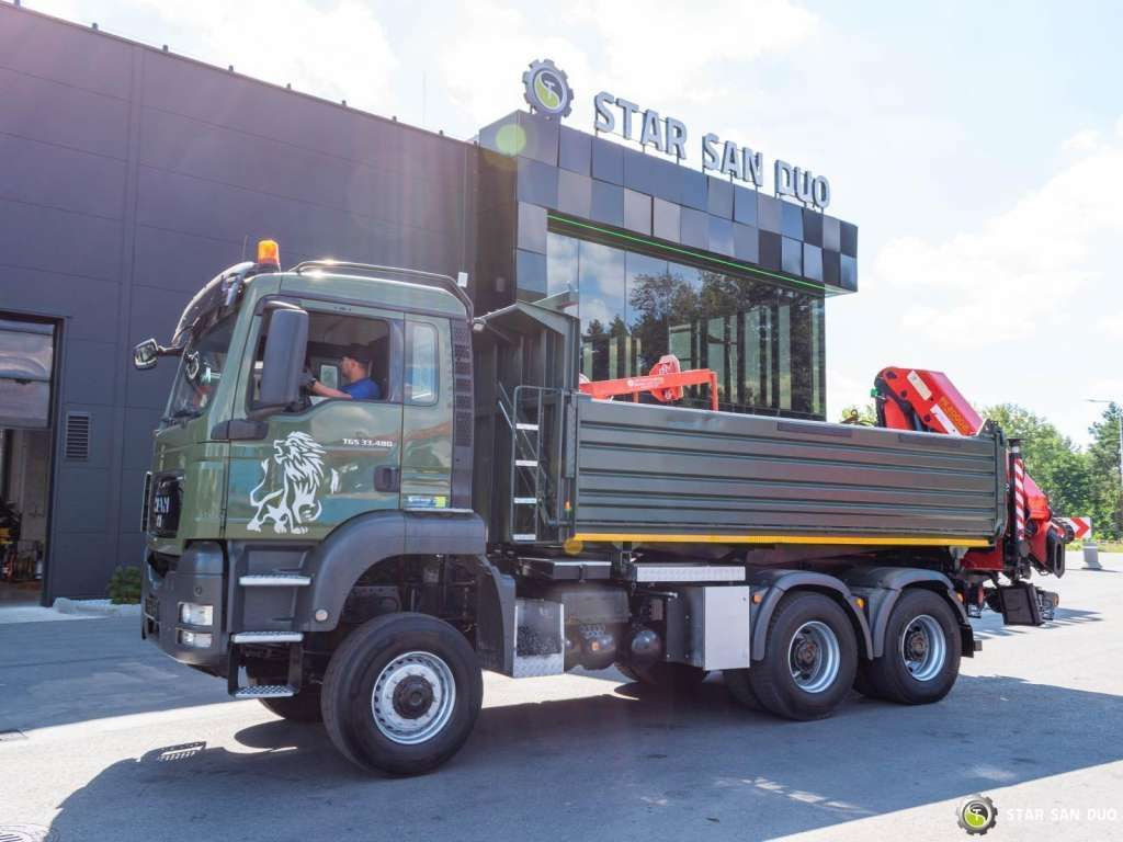 Leasing para  MAN  TGS 35.480 PALFINGER PK 20002 HDS Grapple Tippe MAN  TGS 35.480 PALFINGER PK 20002 HDS Grapple Tippe: foto 11