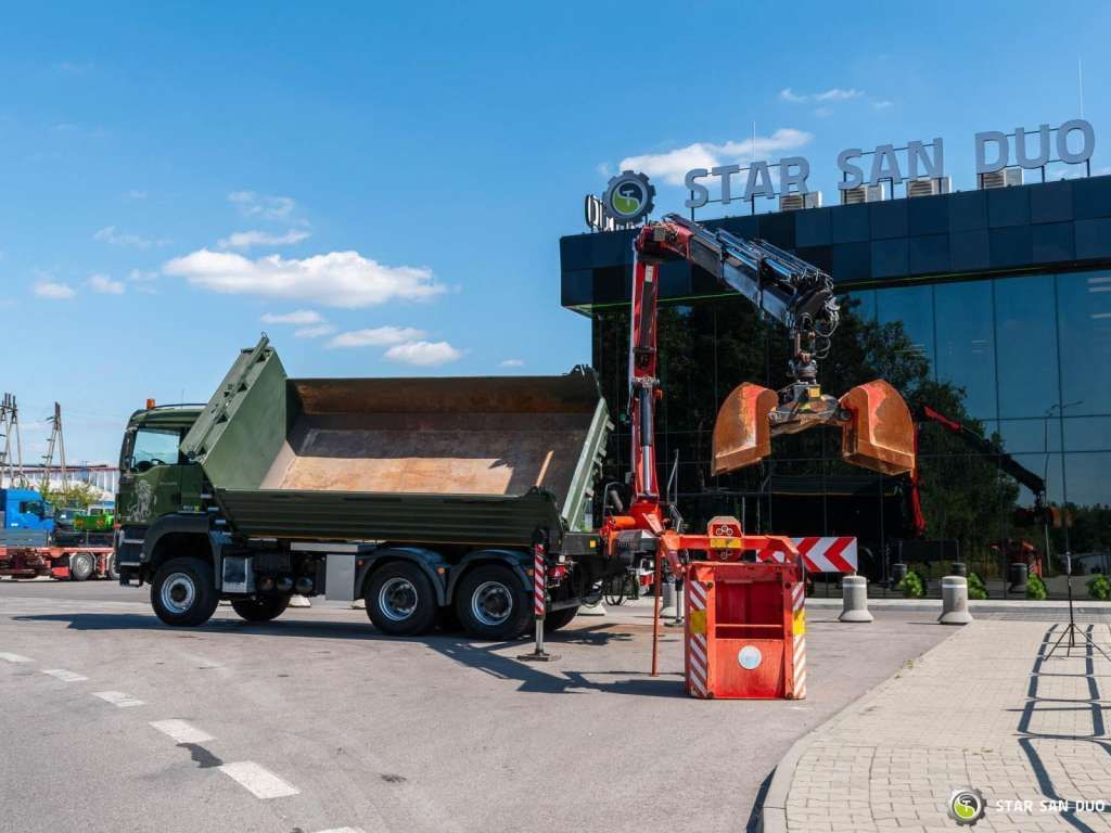 Leasing para  MAN  TGS 35.480 PALFINGER PK 20002 HDS Grapple Tippe MAN  TGS 35.480 PALFINGER PK 20002 HDS Grapple Tippe: foto 9