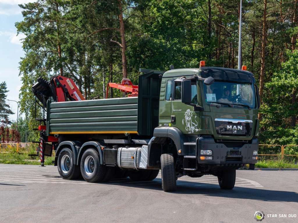 Leasing para  MAN  TGS 35.480 PALFINGER PK 20002 HDS Grapple Tippe MAN  TGS 35.480 PALFINGER PK 20002 HDS Grapple Tippe: foto 12