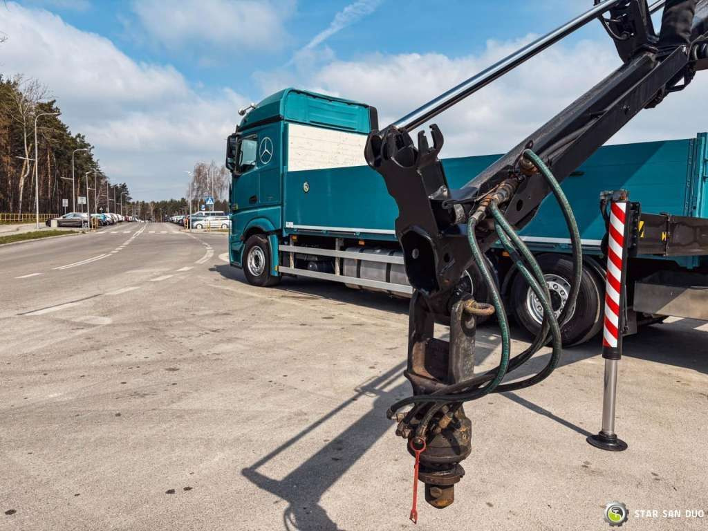Camión grúa, Camión caja abierta Mercedes-Benz  ACTROS 2545 6x2 Palfinger PK 16001 HDS Crane Mercedes-Benz  ACTROS 2545 6x2 Palfinger PK 16001 HDS Crane: foto 25