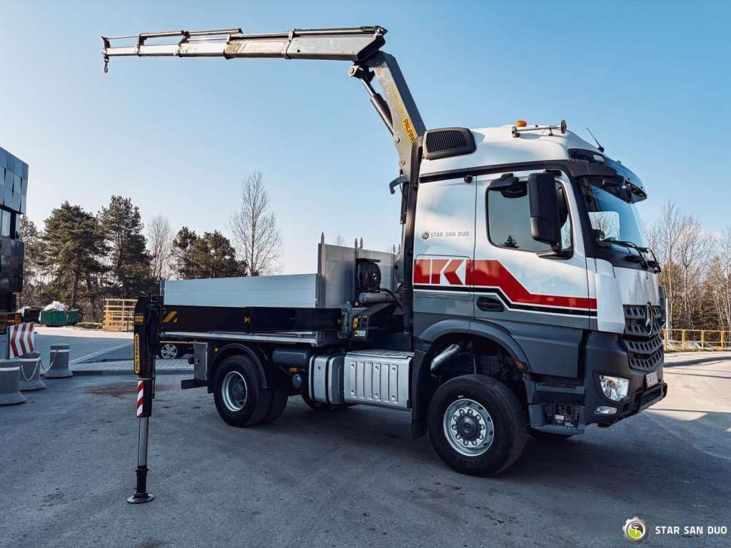 Mercedes-Benz AROCS 1851 PALFINGER PK 20002 Crane Kran - Camión grúa: foto 3 Mercedes-Benz AROCS 1851 PALFINGER PK 20002 Crane Kran - Camión grúa: foto 3