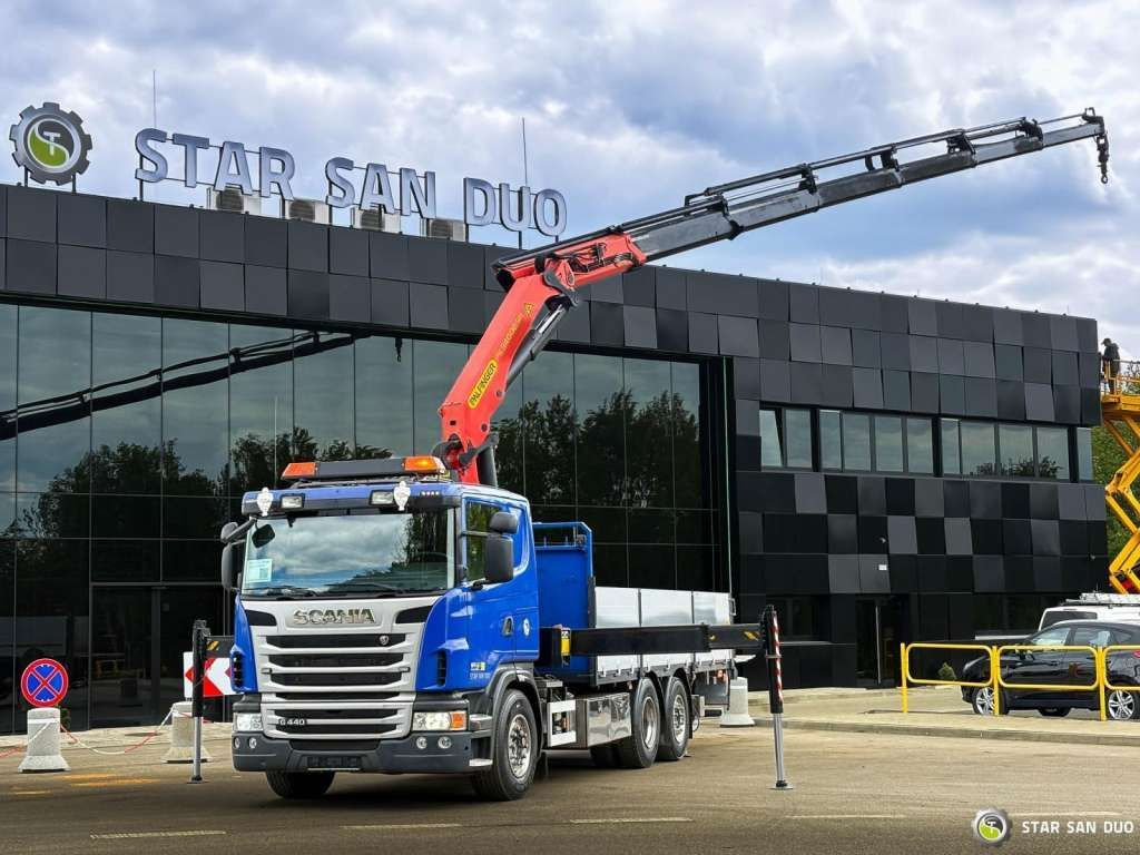 Scania G440 6x2 PALFINGER PK 34002SH Crane Kran - Camión grúa: foto 1 Scania G440 6x2 PALFINGER PK 34002SH Crane Kran - Camión grúa: foto 1