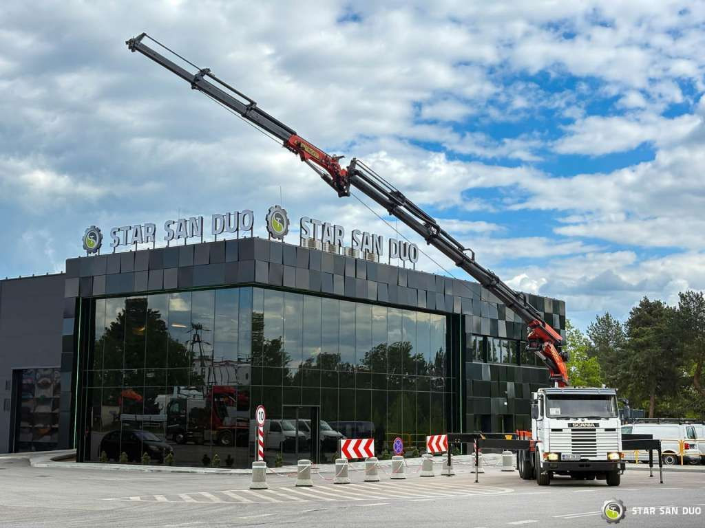 Scania R143 HL 6x2 PALFINGER PK44002 Crane - Camión grúa: foto 1 Scania R143 HL 6x2 PALFINGER PK44002 Crane - Camión grúa: foto 1