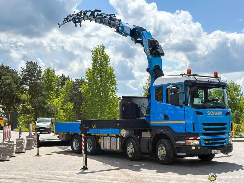 Scania R440 8x4 Palfinger PK50002 FLY JIB Crane Winch - Camión grúa: foto 2 Scania R440 8x4 Palfinger PK50002 FLY JIB Crane Winch - Camión grúa: foto 2