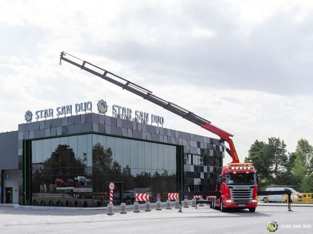 Scania R450 8x4 Palfinger PK 65002 SH HDS Crane - Camión grúa: foto 3 Scania R450 8x4 Palfinger PK 65002 SH HDS Crane - Camión grúa: foto 3