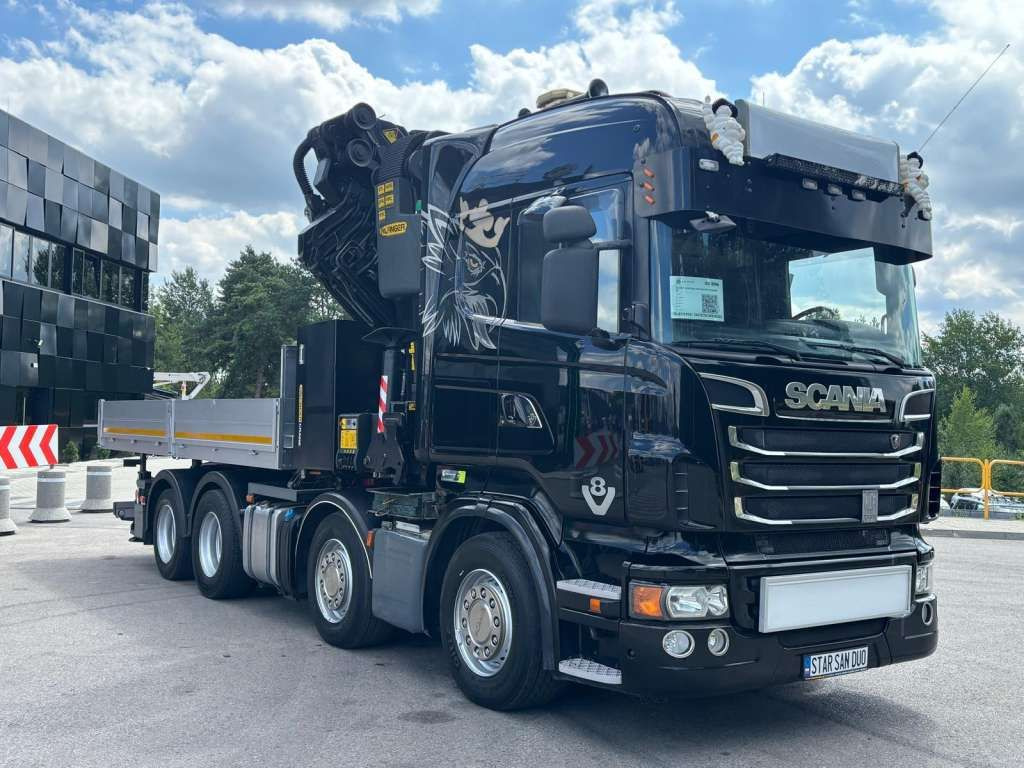 Scania R560 8x2 PALFINGER PK 92002 SH Fly Jib Winch 5t - Camión grúa: foto 3 Scania R560 8x2 PALFINGER PK 92002 SH Fly Jib Winch 5t - Camión grúa: foto 3