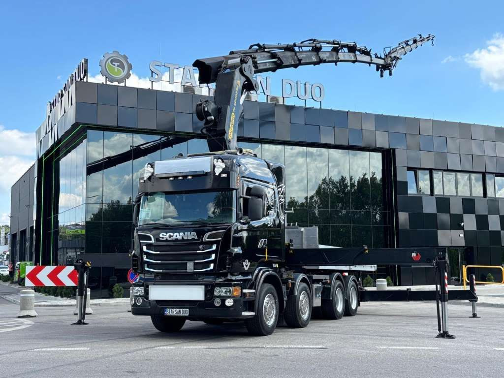 Scania R560 8x2 PALFINGER PK 92002 SH Fly Jib Winch 5t - Camión grúa: foto 1 Scania R560 8x2 PALFINGER PK 92002 SH Fly Jib Winch 5t - Camión grúa: foto 1