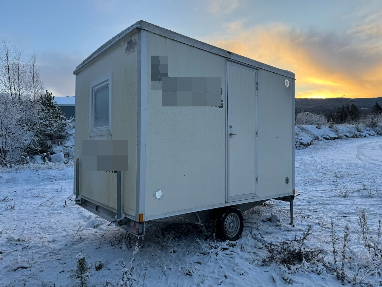 Arbeidsbrakke m/ forbrenningstoalett - Casa contenedor: foto 3 Arbeidsbrakke m/ forbrenningstoalett - Casa contenedor: foto 3