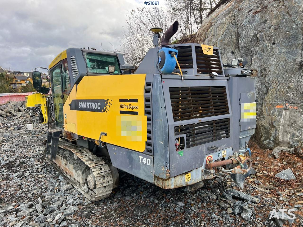 Atlas Copco Smartroc T40-11 borerigg m/2540 hammer,CME sliper og gps - Perforadora: foto 4 Atlas Copco Smartroc T40-11 borerigg m/2540 hammer,CME sliper og gps - Perforadora: foto 4