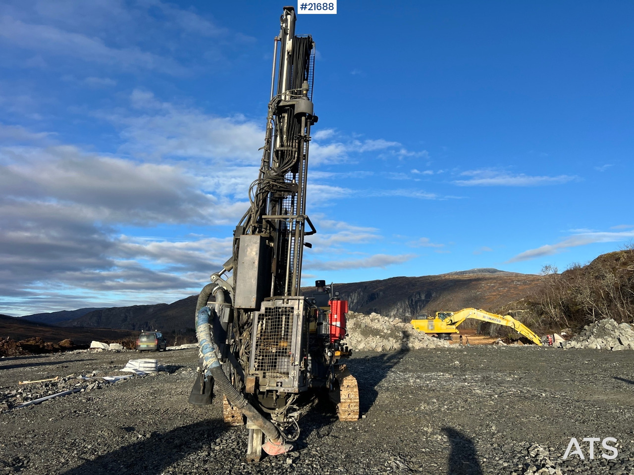 Atlas Copco T35R-01 Borerigg m/ cop 2540 hammer, sliper og Leica gps - Perforadora: foto 3 Atlas Copco T35R-01 Borerigg m/ cop 2540 hammer, sliper og Leica gps - Perforadora: foto 3