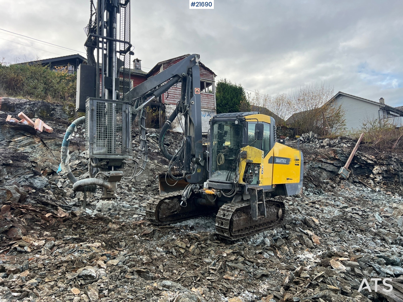 Atlas Copco smartroc T40-11 Borerigg m/ 2560 hammer, CME sliper og Leica gps - Perforadora: foto 1 Atlas Copco smartroc T40-11 Borerigg m/ 2560 hammer, CME sliper og Leica gps - Perforadora: foto 1