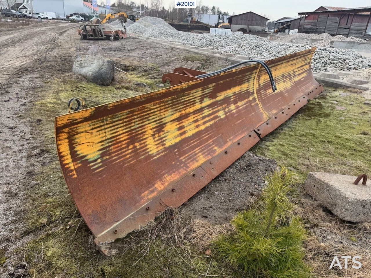Brøyteskjær Brøyteskjær til hjullaster - Hoja de bulldozer para Maquinaria de construcción: foto 1 Brøyteskjær Brøyteskjær til hjullaster - Hoja de bulldozer para Maquinaria de construcción: foto 1