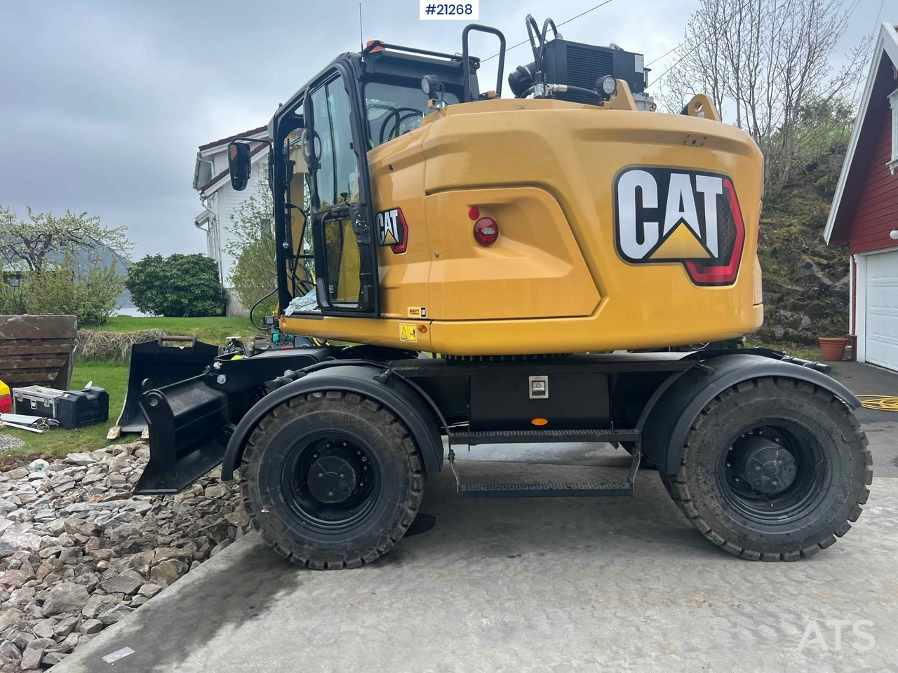 Excavadora de ruedas CAT M315: foto 11